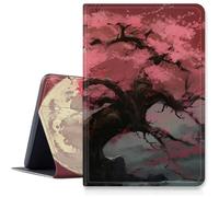 Sakura Étui pour tablette Samsung Galaxy Tab S9 Ultra et S8 Ultra 14,6" Plusieurs angles de vue avec porte-stylo S Fonction veille/réveil automatique Motif cerisier