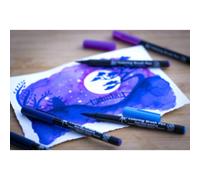 Sakura Koi Farbpinsel, Galaxie, Nylon, Galaxy, 6er-Set