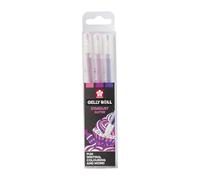 Sakura - Stylo gel Gelly Roll Stardust Sweets - 3 couleurs pailletées - Rose