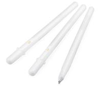 SAKURA Gelly Roll Lot de 3 stylos à encre gel - Pointe forte 10 - Encre blanche