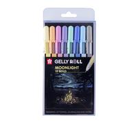 SAKURA Gelly Roll Moonlight 10 set Pastel | 8 couleurs