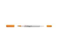 identi-pen extra-fin dble pointe -orange