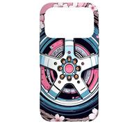 Sakura Jante JDM Cherry Blossom Jante de Voiture Coque pour iPhone 17 Pro