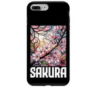 Sakura Japan Cherry Blossom Kawaii Kanji Souvenir Japonais Coque pour iPhone 7 Plus/8 Plus