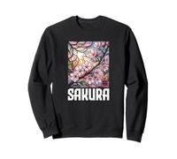 Sakura Japan Cherry Blossom Kawaii Kanji Souvenir Japonais Sweatshirt