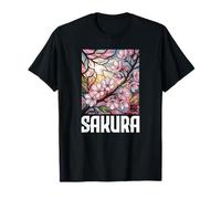 Sakura Japan Cherry Blossom Kawaii Kanji Souvenir Japonais T-Shirt