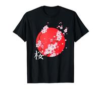 Sakura Japonais Fleurs de Cerisier Zen Art Esthétique T-Shirt Graphique avec Valeur