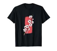 Sakura Japonais Minimal de Branche de Cerisier en Fleurs T-Shirt
