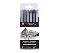 Stylo pinceau Koi Coloring Brush, étui de 6, gris
