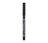 SAKURA Koi Stylo pinceau à colorier - Conseil flexible - Noir - Encre à base d'eau - Idéal pour le croquis et l'illustration
