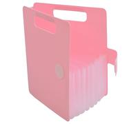 Sakura Komagoma Organiseur de documents portable pour documents et reçus Rose