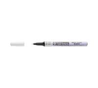 SAKURA Marqueur permanent Pen-Touch #50 – Blanc – Pointe extra-fine 0,7 mm – 1 pièce