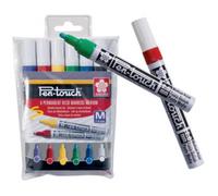 SAKURA Marqueur permanent Pen-Touch Fin, étui de 6 G