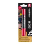 SAKURA MARQUEUR PERMAPAQUE DUAL POINT ROUGE