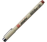 Sakura Pigma Brush couleur stylo marqueur avec pointe de brosse (brun)