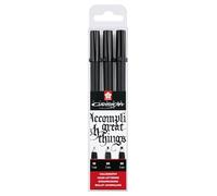 Sakura feutres de calligraphie Pigma Calligrapher - set de 3 noirs