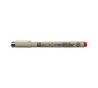 SAKURA Pigma Micron 005 Pen - 0.20 mm Red Ink - Archival Waterproof - Fine Tip Fineliner for Artists & Professionals