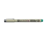 Feutre Pigma Micron 01 Sakura Pointe Extra Fine 0.25mm Vert