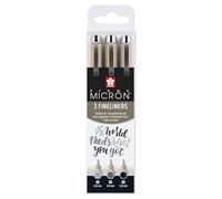 SAKURA Pigma micron 05 fineliner set Black & Gray 3pcs