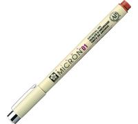 SAKURA Pigma Micron Fineliner 01 - Brun - 0.25 mm Encre d'archivage permanente et imperméable à l'eau - Idéal pour les artistes et les designers