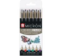 Sakura Pigma Micron Fineliner-Set farbsortiert 6 St.