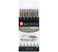 Sakura Pigma Micron Fineliner-Set farbsortiert 6 St.