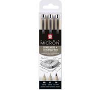 Sakura Pigma Micron Fineliner Stylos techniques Noir 3 pcs
