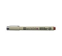 Sakura Feutre fineliner Pigma Micron 05 – pointe 0,45 mm – encre permanente – marron