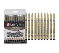 Sakura Color Products of America – Feutres Pigma Micron – Set de 10
