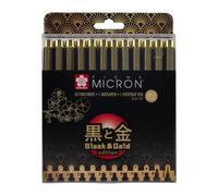SAKURA Pigma Micron POXSDKB12YOS Lot de 12 feutres fins Noir