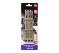 Sakura | Pigma Micron Set Noir 01, 05 & Crayon graphique gratuit