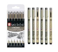 Sakura Pigma Micron stylo fin Noir 6 pièce(s)