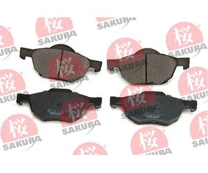SAKURA Plaquette de Freins Bremsbelegsatz Avant pour Honda Accord VII Tourer