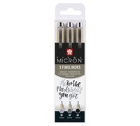 Sakura POXSDK3B Sakura Pigma Micron Fineliner-Set farbsortiert 0,45 mm, 3 St.