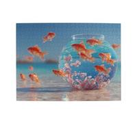 Sakura Puzzle horizontal en bois 500 pièces pour développer les compétences manuelles pour se détendre et interagir parent-enfant