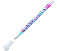 Sakura Quickie Glue, Stylo à bille avec recharge, Blanc, Bleu, Polypropylène (PP), Encre à base d'eau, Liquide