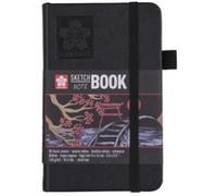 Sakura Cahier de croquis noir – 21 x 29,7 cm, 140 g, 80 p. noires, couverture rigide
