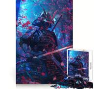 Sakura Samurai Chronicles, Puzzle de 1000 pièces pour Adultes, Jeu de logique Fine, Loisirs, Bords Nets, Objet de Collection (38x26cm)
