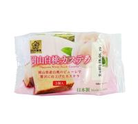 Sakura Seika Gâteau Castella Saveur Pêche Blanche 130 g