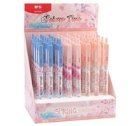 Sakura Spring Stylo à bille automatique bleu MG Display 40 pcs.