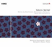 Sakura : Spring! uvres pour violon et piano. Sosnowski, Nuss.
