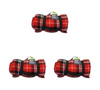 Sakura SS5303 Couverture de Voyage Motif Tartan 180 x 120 cm (Lot de 3)
