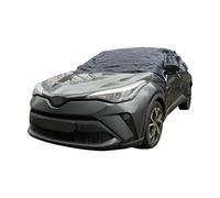Sakura SS5385 Housse de toit de voiture extra large grise - Protection contre le gel et résistante à l'eau - Ajustement universel facile - Choisissez parmi 4 tailles, gris