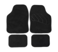 Sakura SS5461 Lot de 4 Tapis de Voiture Blanc