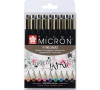 Sakura Stylo Feutre Pigma Micron 05, Étui De 9