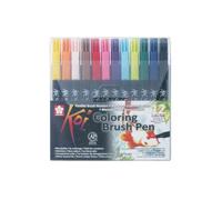 Sakura Stylo Pinçeau Koi Coloring Brush, Étui De 12