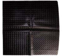 Sakura Tapis de coffre en caoutchouc imperméable Noir