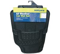 Sakura Tapis de Sol Auto Universel en Caoutchouc