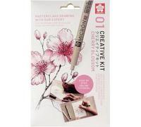 Sakura - Tekenset kit créatif fleurs de cerisier