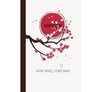Sakura Travel Stamp Book: A Cherry Blossom-Themed Japan Travel Eki Stamp book | 4x6